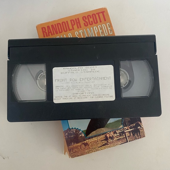 Buffalo Stampede (VHS, 2001) - Picture 3 of 3